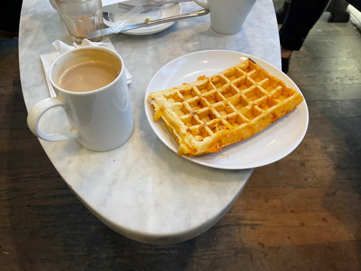 Ham & Cheese Waffle