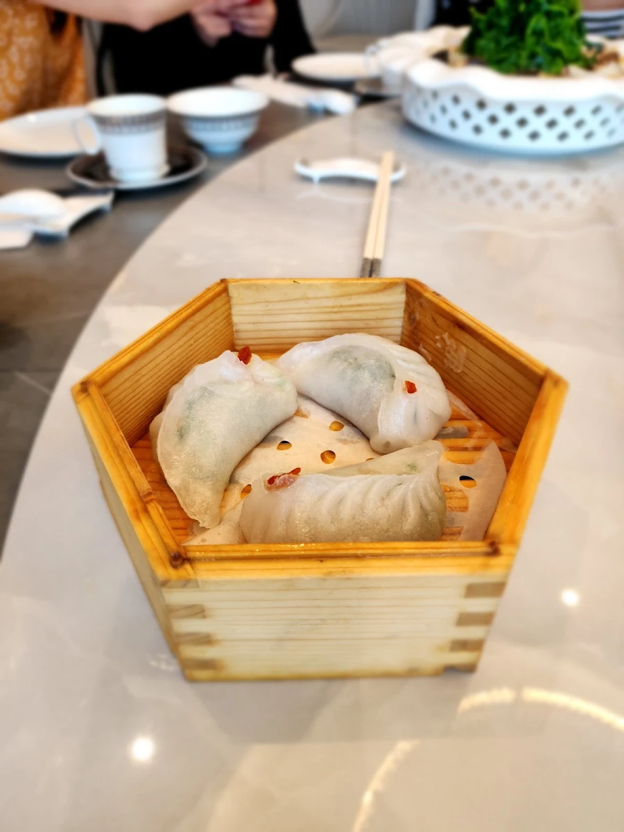 Steamed Shrimp Dumplings in Bamboo