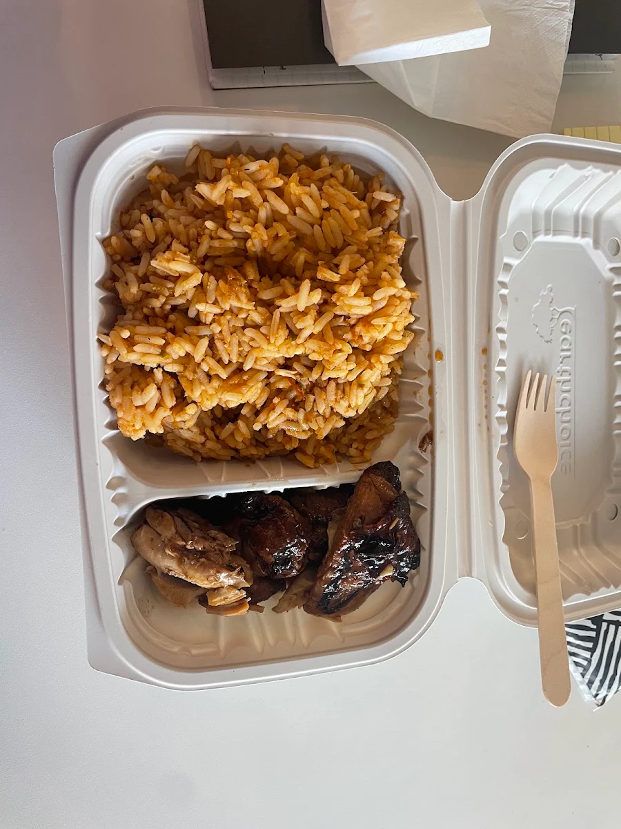 Jollof Rice & Grilled Chicken
