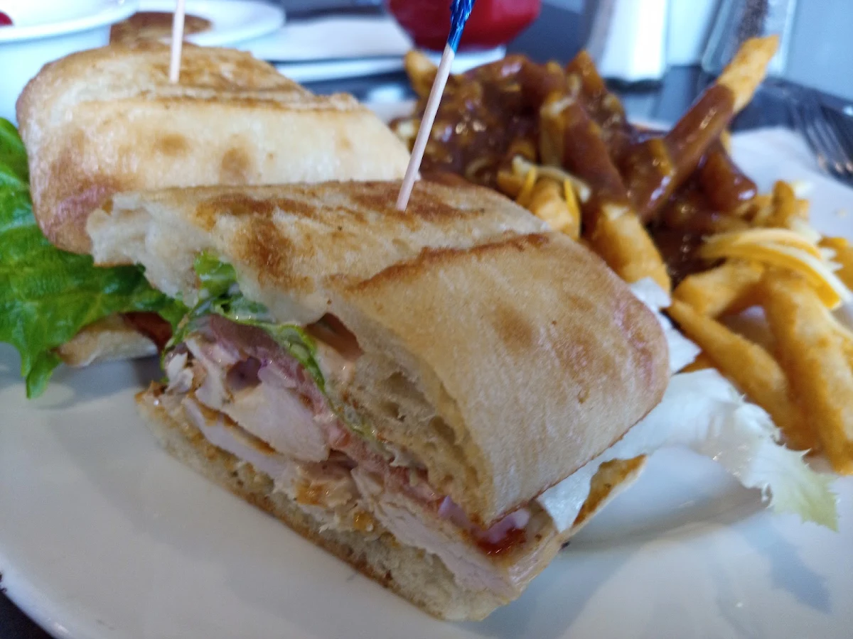 Southwest Chicken Sandwich Combo with Poutine
