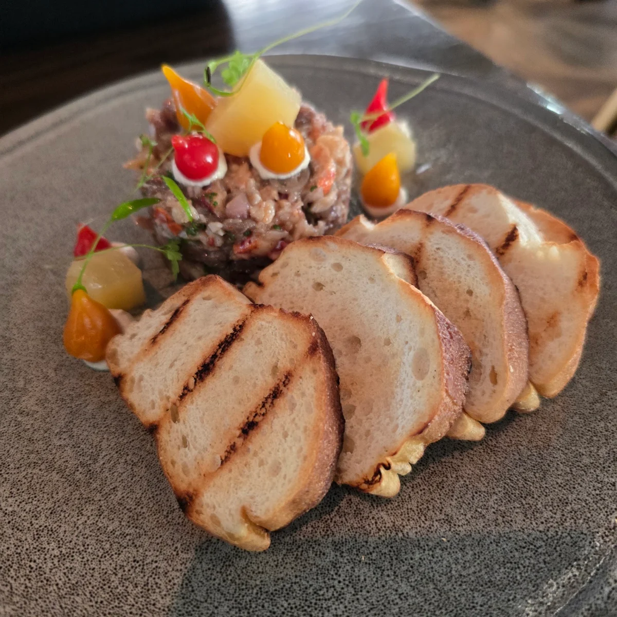 Steak and Tuna Tartare Terrible