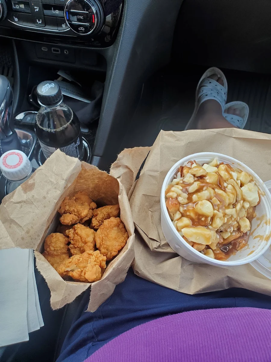 Chicken Nuggets and Poutine
