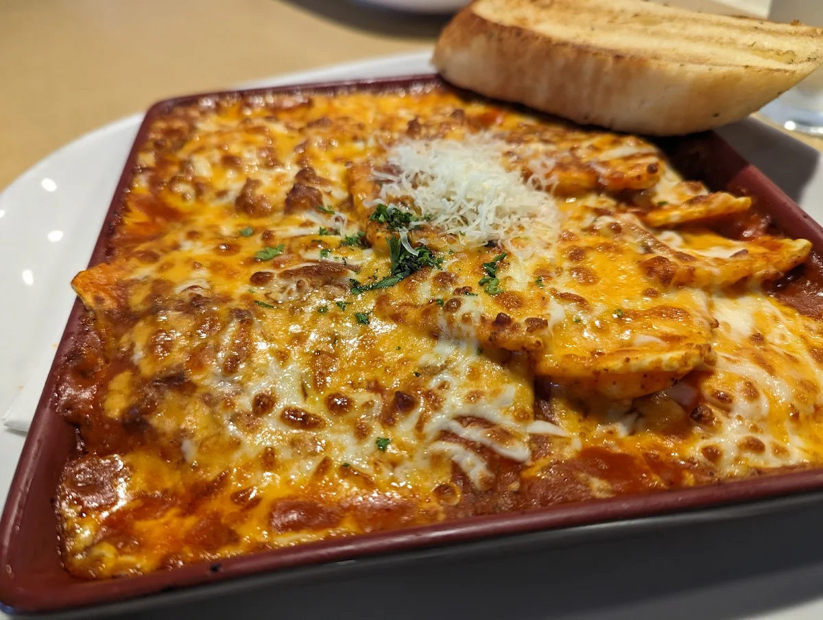 Baked Seven Cheese Ravioli