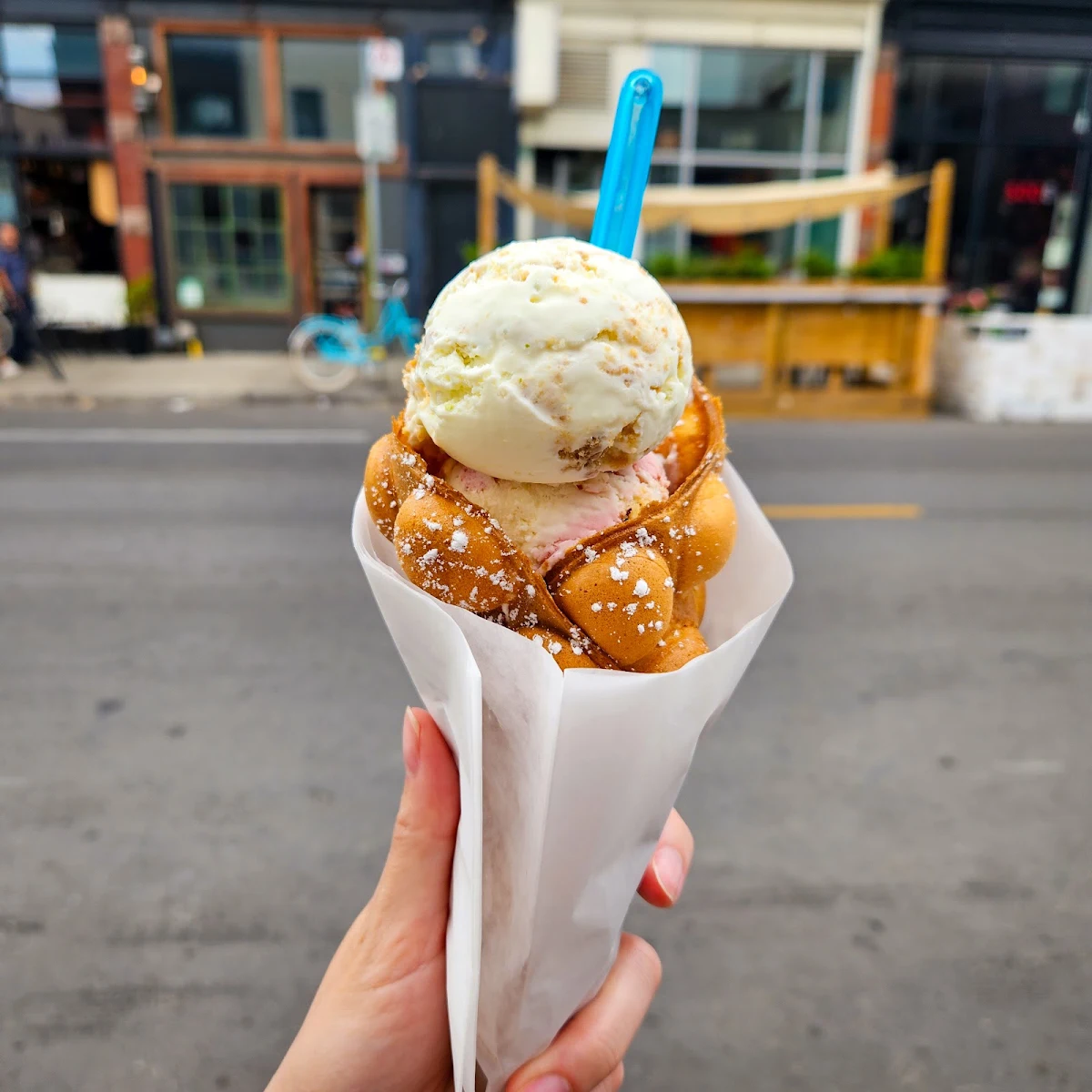 Egg Waffle Cone