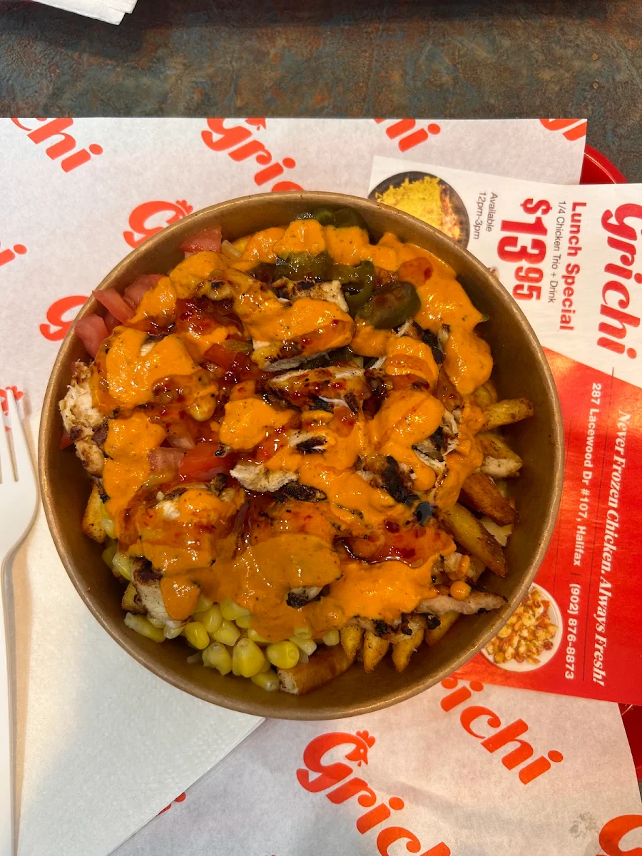 Peri Poutine, Grichi - Original PERI PERI Chicken