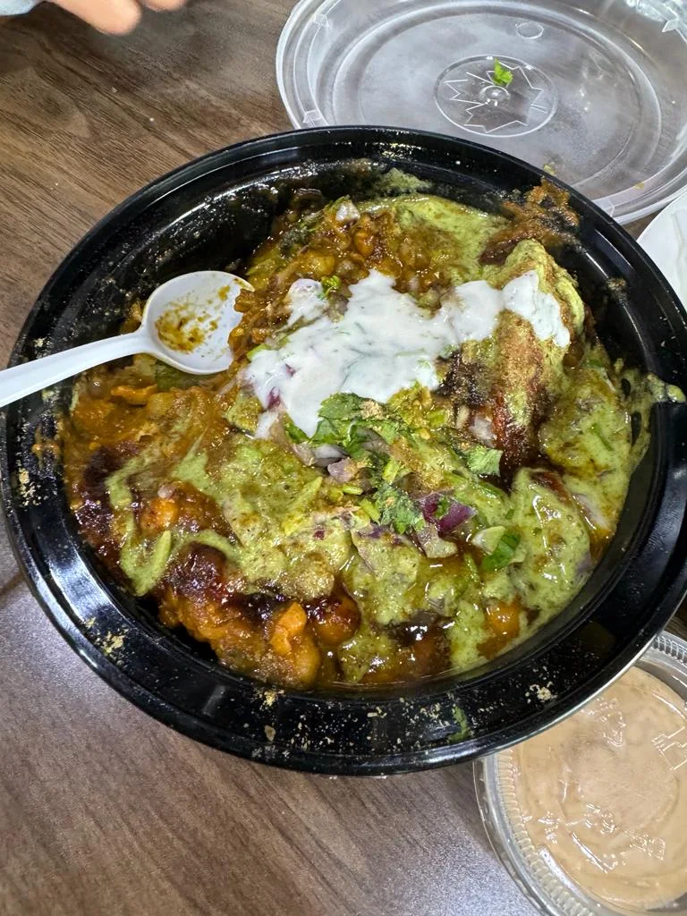 Samosa Chana Chaat