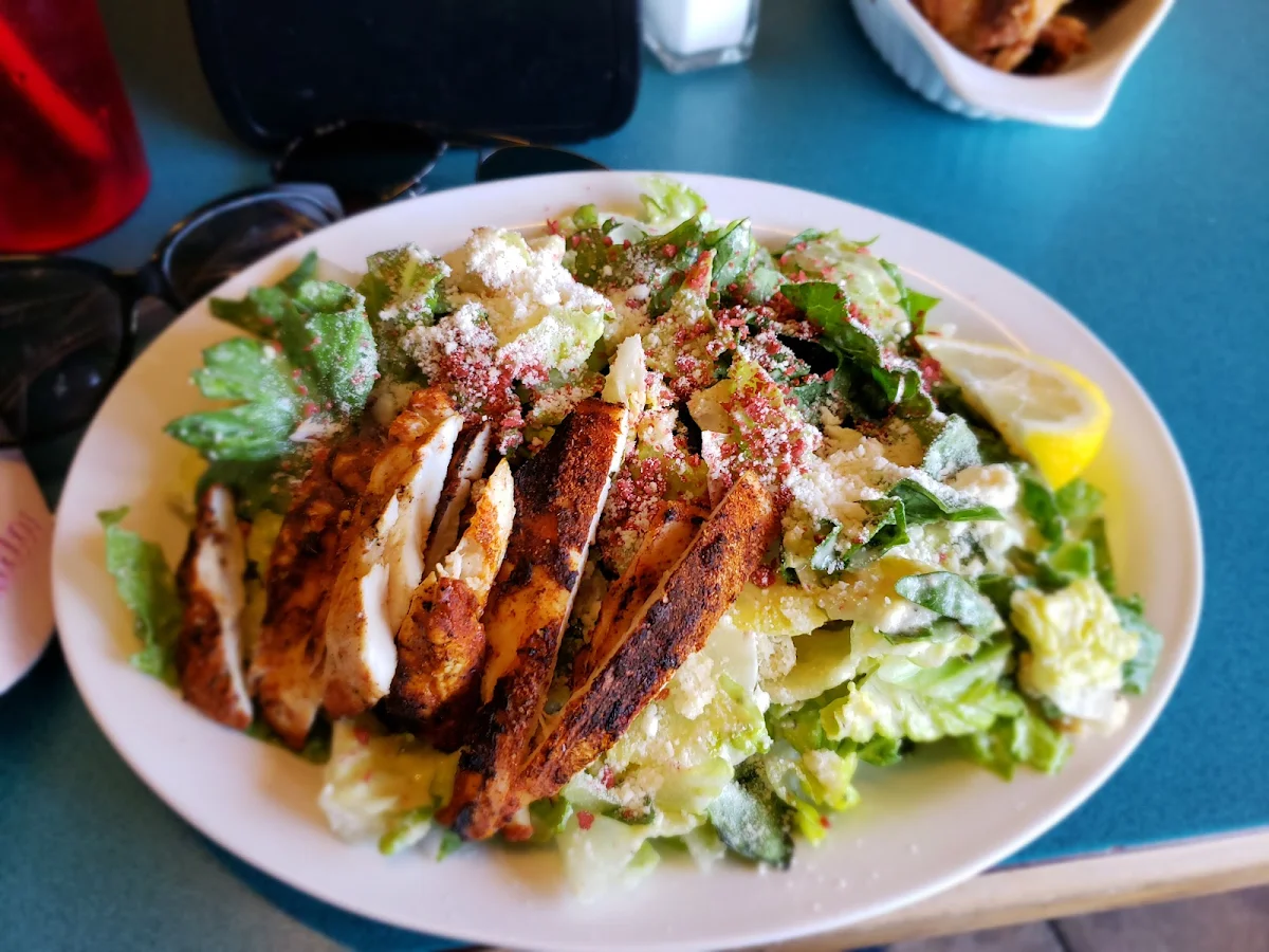 Cajun Chicken Ceasar Salad