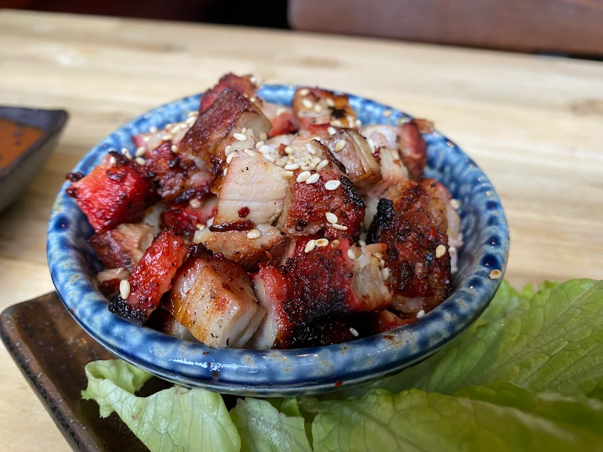 Pork Belly Lettuce Wraps