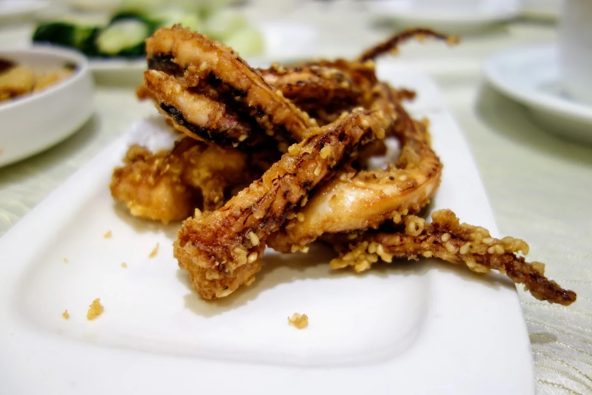 Five Spice Squid Tentacles