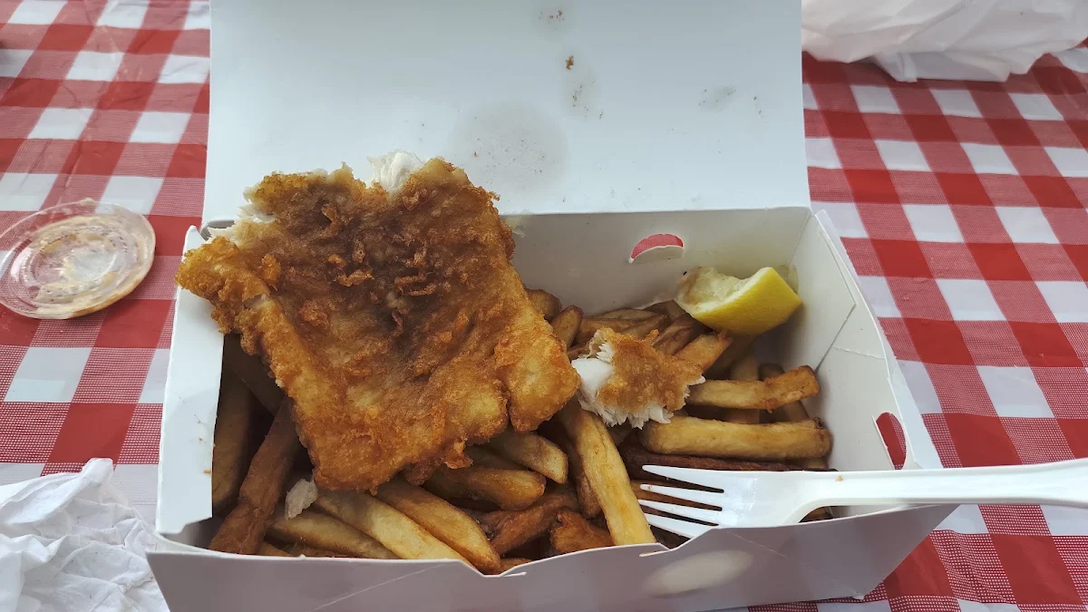 2 Piece White Fish and Chips