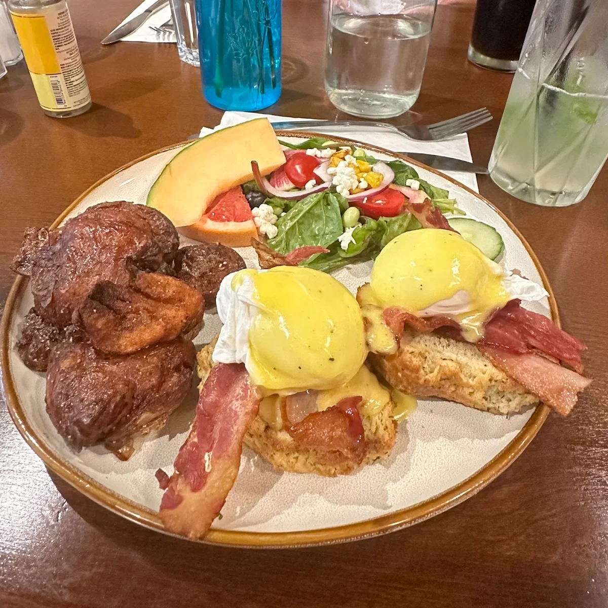 Applewood Double-Smoked Bacon Benedict