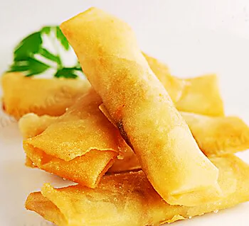 Deep-Fried Crispy Spring Roll 3 PC