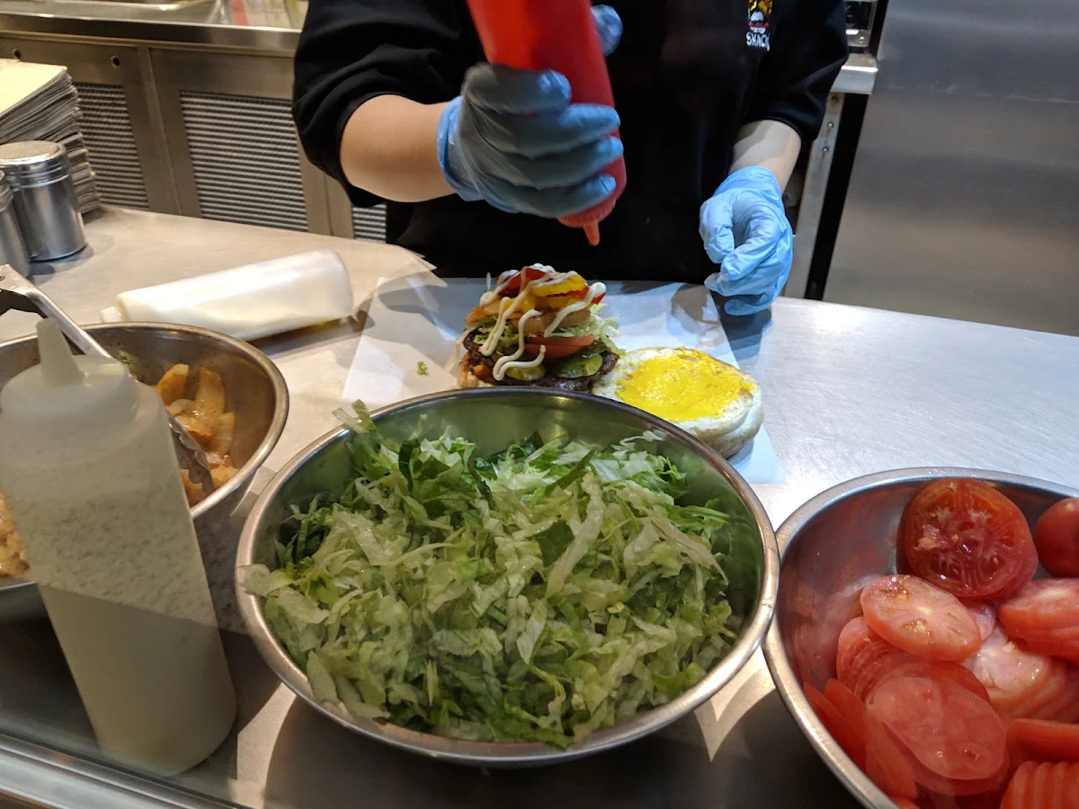 Home Banquet Burgers