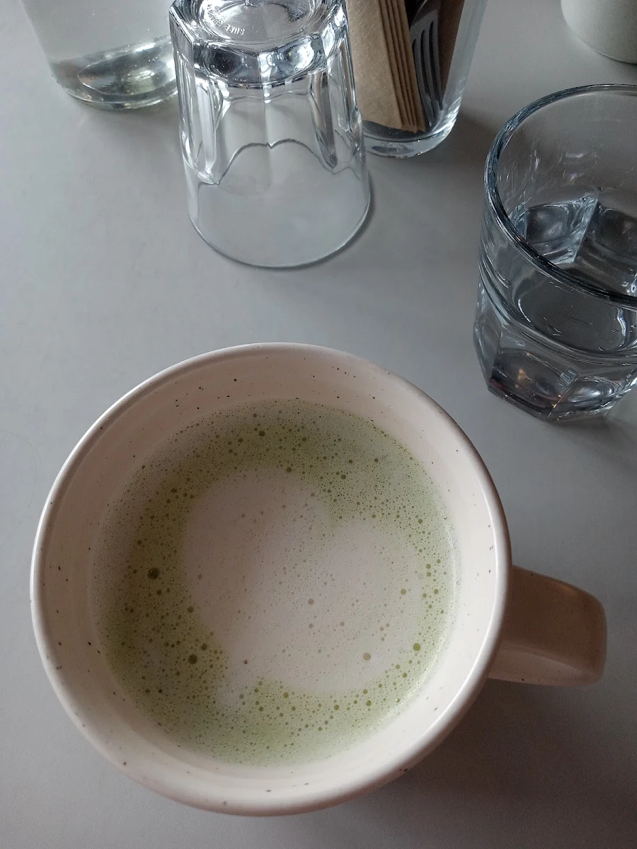 Matcha Latte Avec Boisson d'Avoine