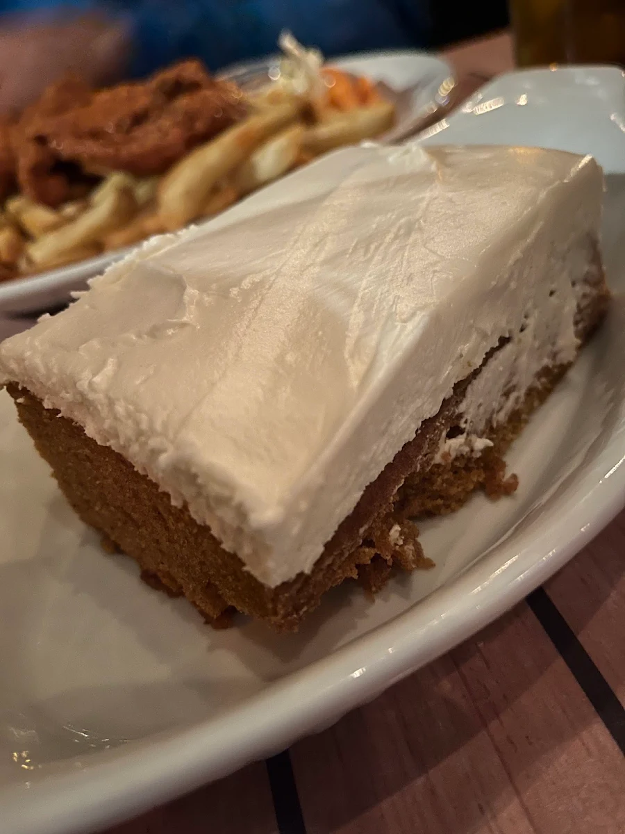 Pumpkin Cake with Cream Cheese
