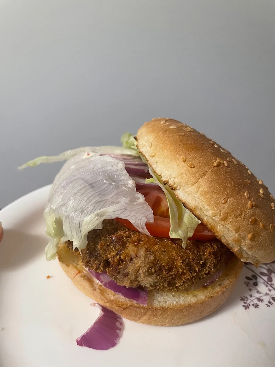 Masala Veggie Burger