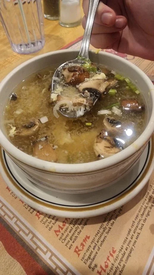 Egg Drop Soup, Manshou Restaurant