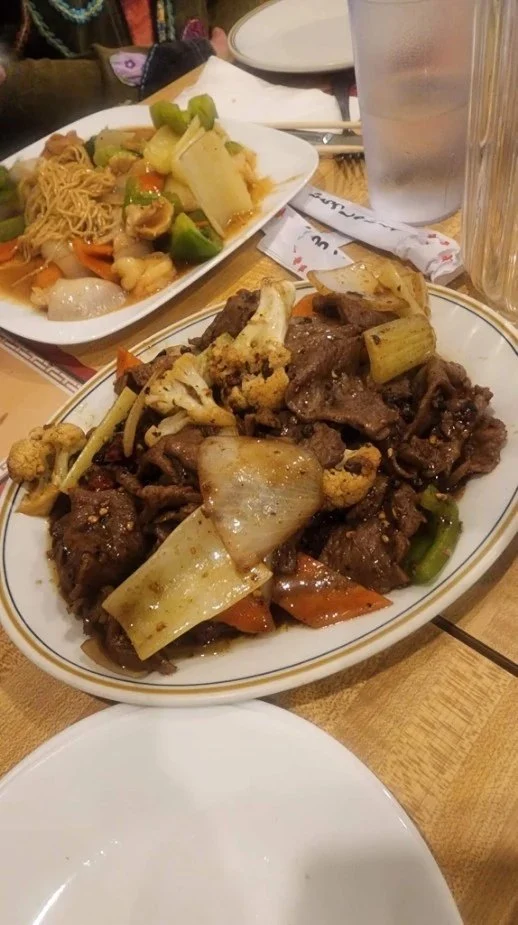 Szechuan Beef, Manshou Restaurant