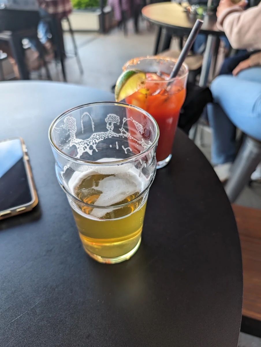 International Women's Day Hazy Pale Ale and a Caesar