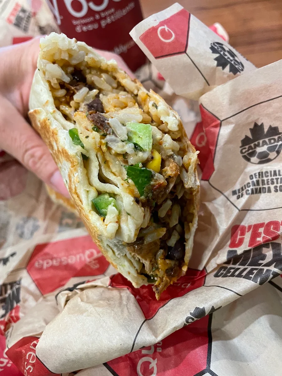Spicy Chicken Burrito