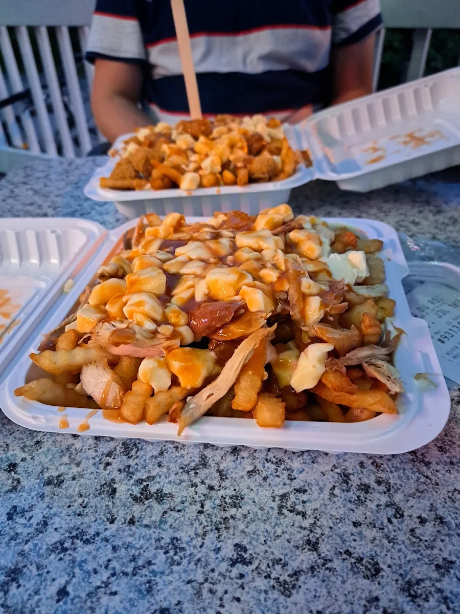 Poutine Au Poulet Pop-corn