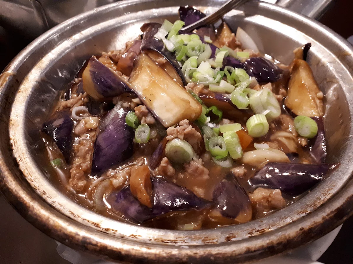 Eggplant with Garlic Sauce