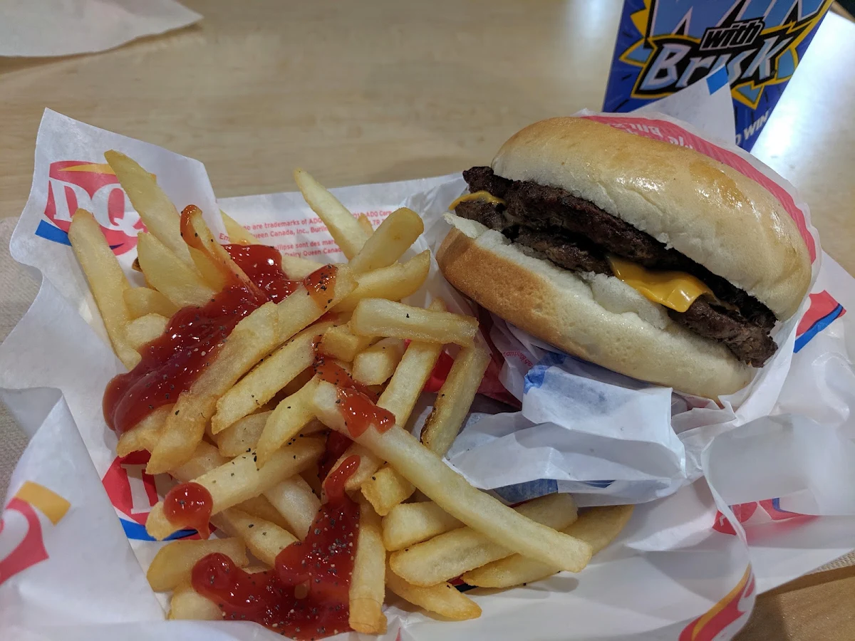 Cheeseburger Blizzard Treat Meal Deal