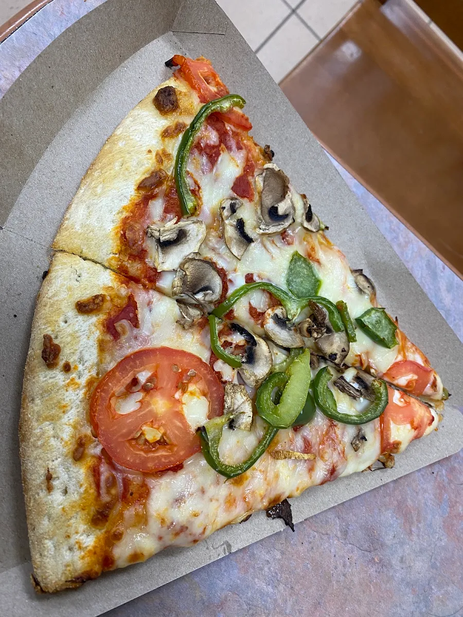 Garden Pepperoni Pizza