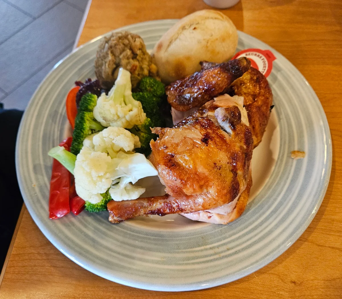 Quarter Chicken Dinner Dark Meat