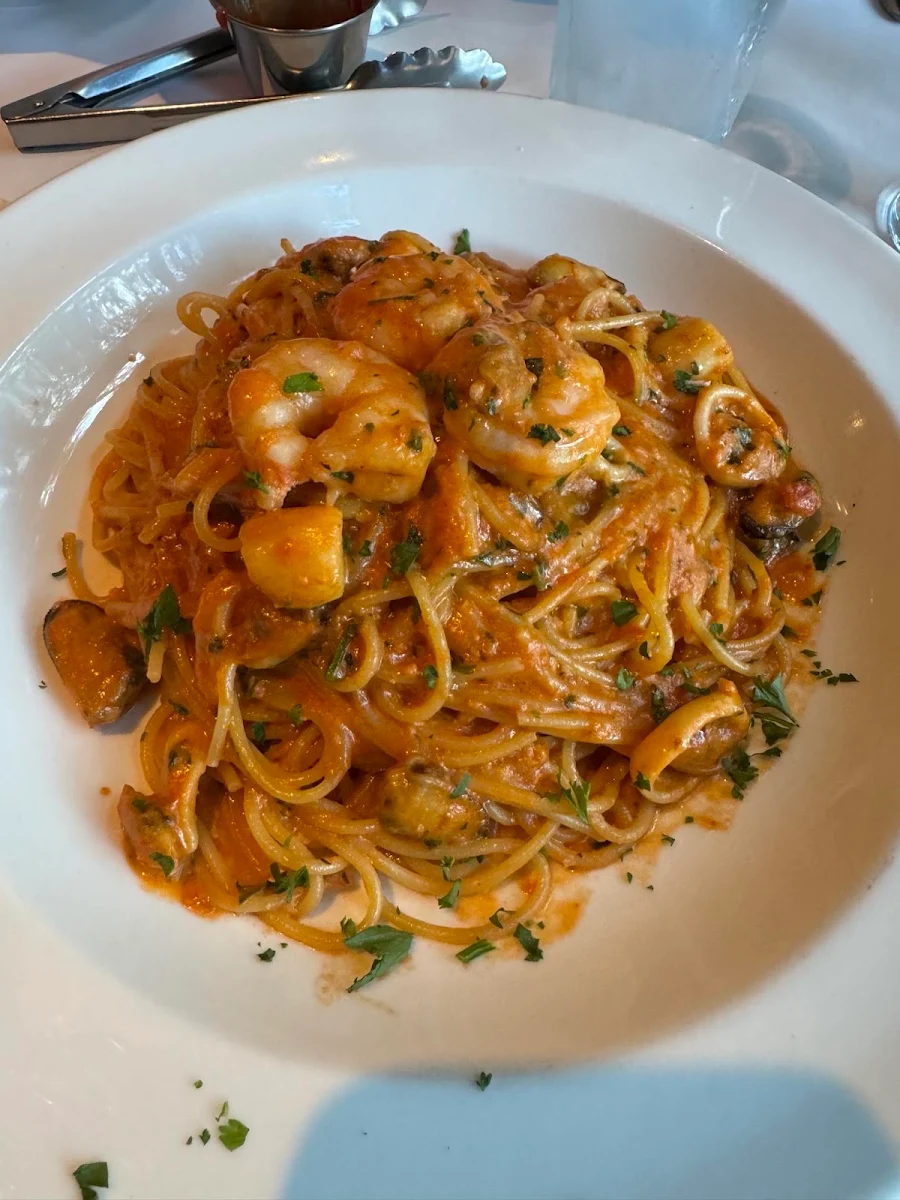 Spaghetti Aux Crevettes