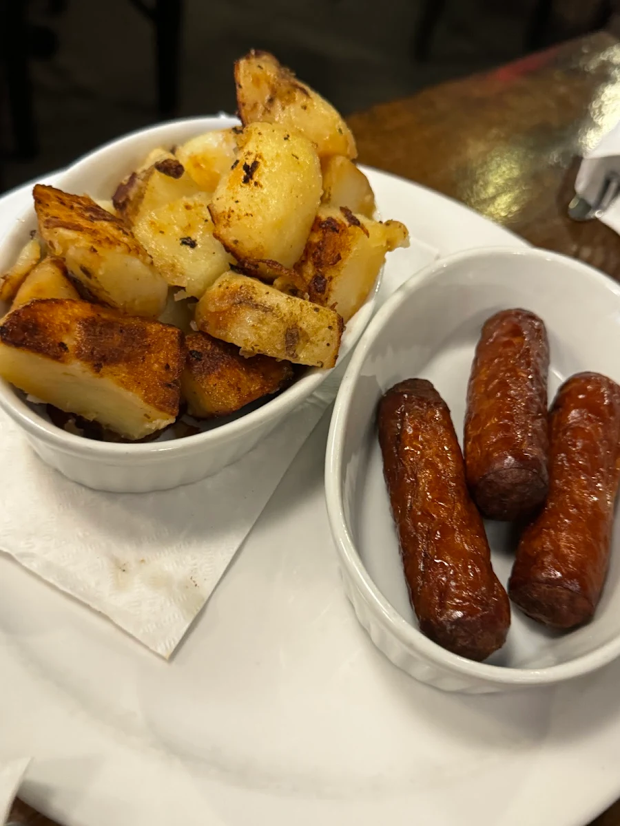 Side Sausage and Home Fries