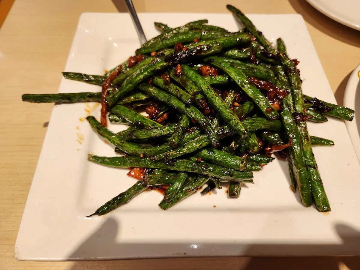 Sautéed Sea Vegetables & Garlic Shoots in XO Sauce