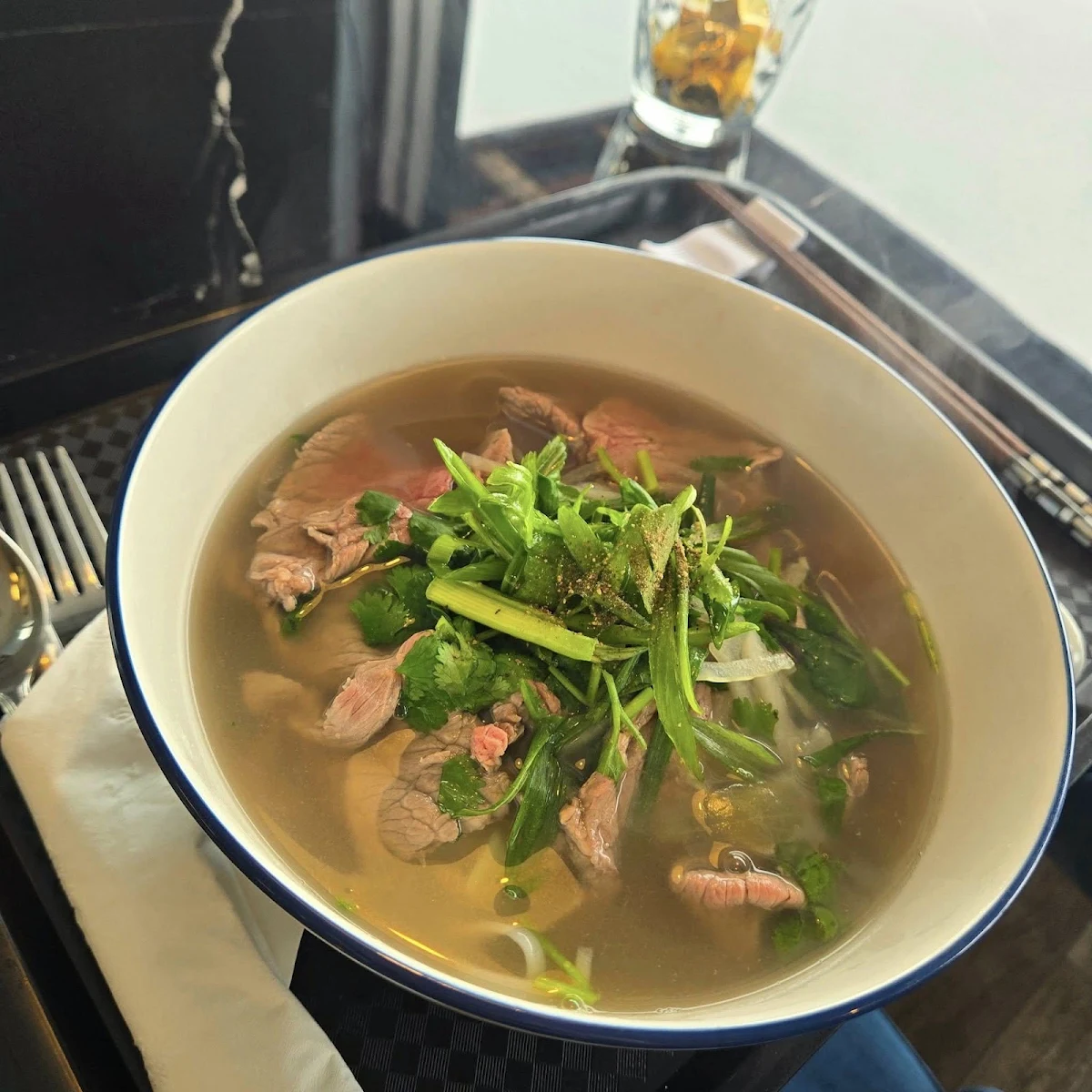 Signature Beef Noodle Soup Pho Bo