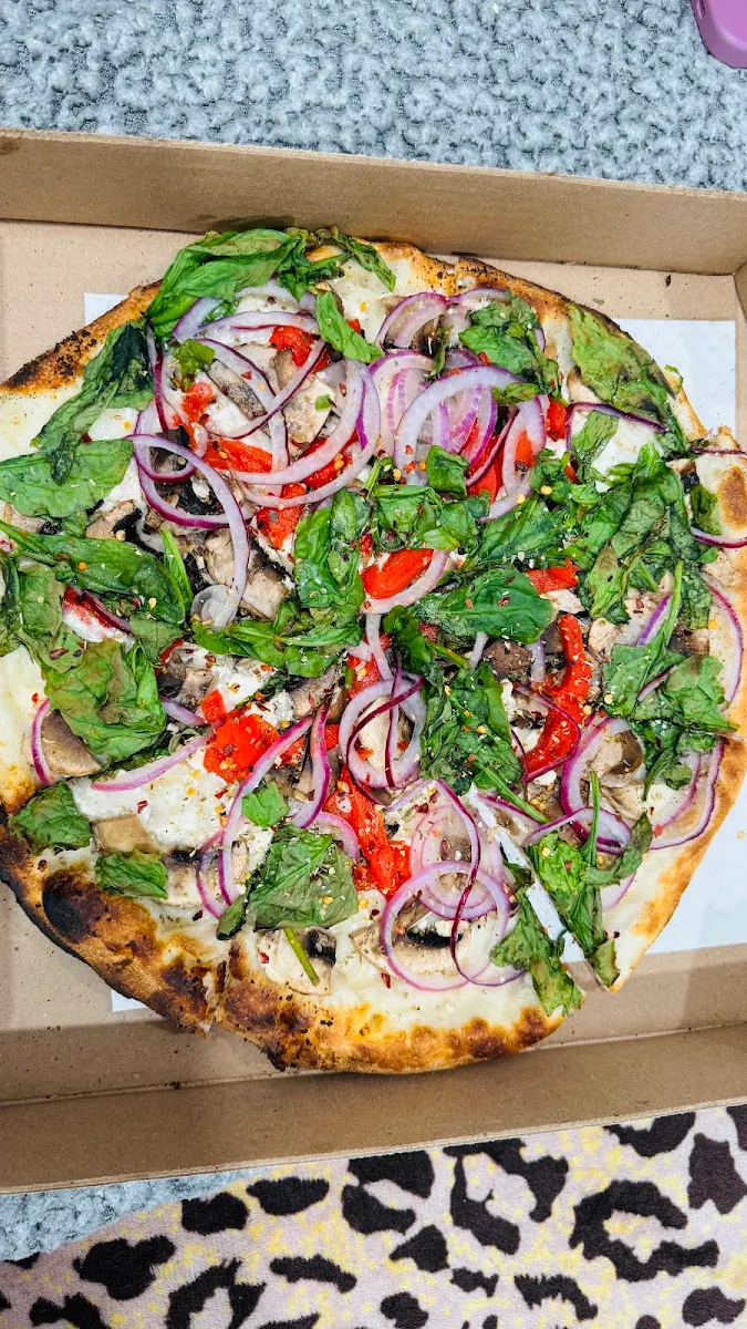 Rustic Veggie Pizza