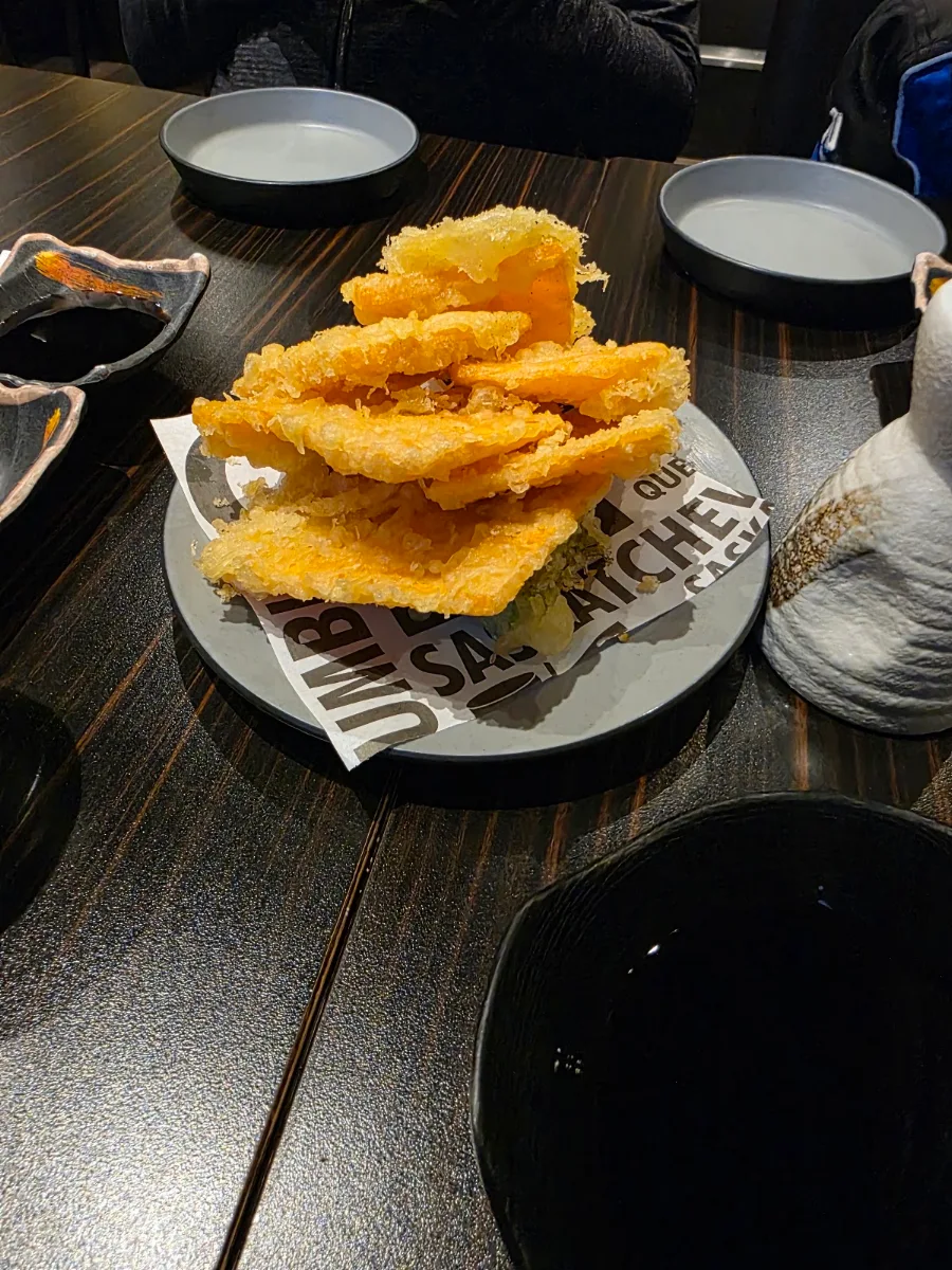 Yam Tempura 6 pcs