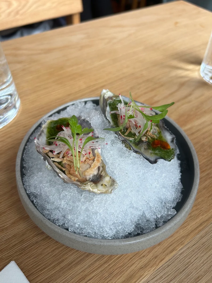 Fresh Oysters with Thai Sauce