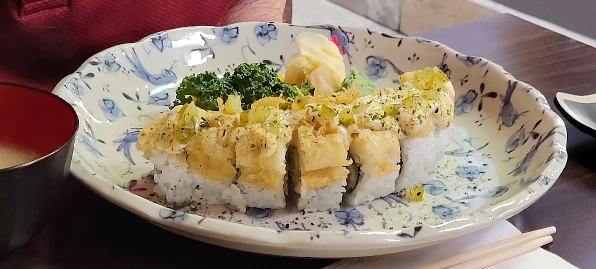 Fish and Chips Sushi Roll