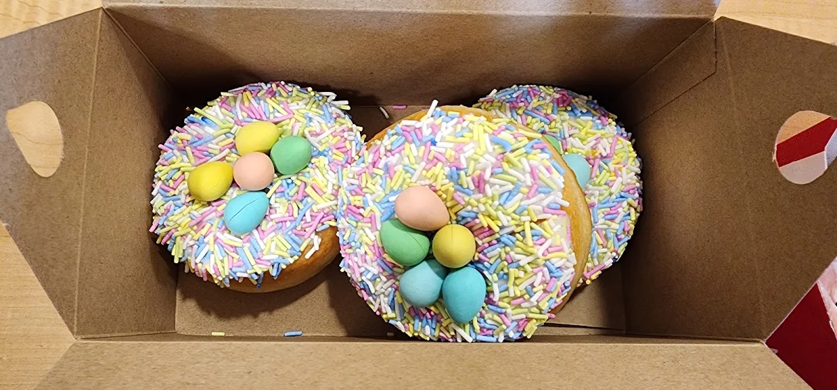 Easter Egg Donuts