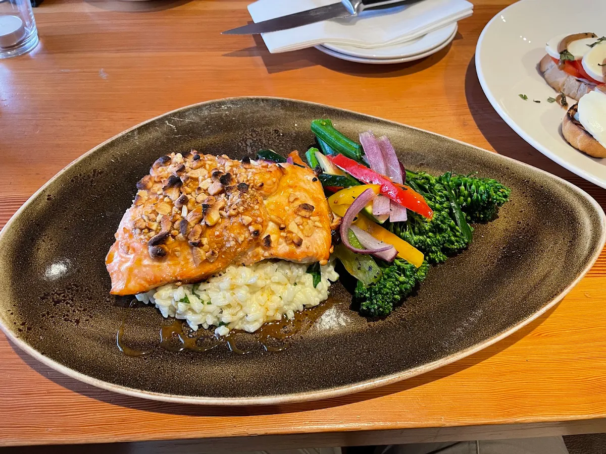 Cashew Crusted Ocean Wise Salmon