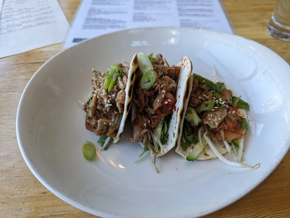 Korean BBQ Duck Tacos