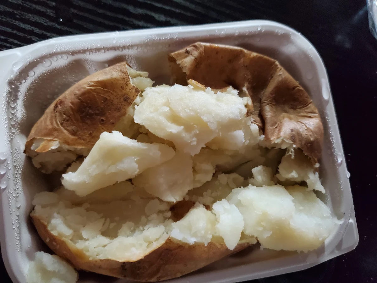 Plain Baked Potato Cals 270