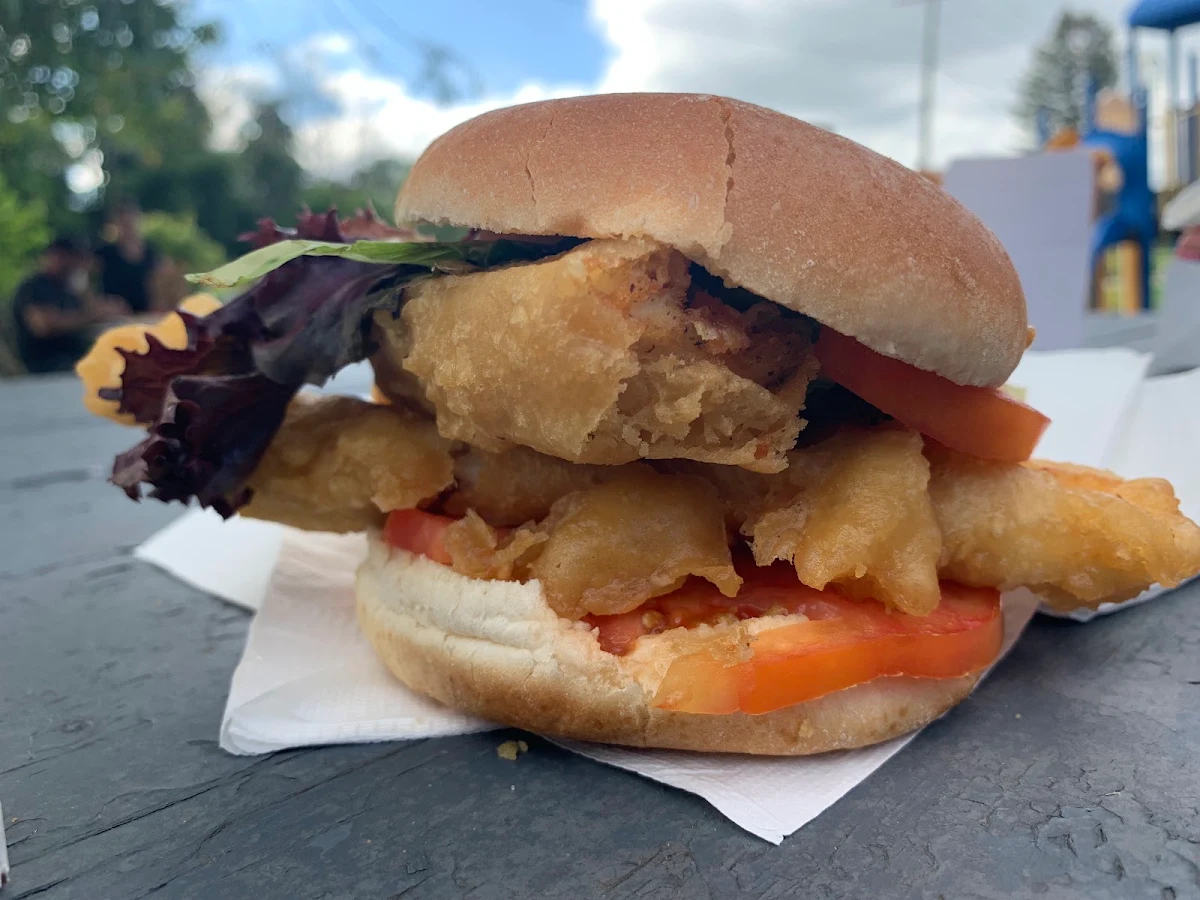 Halibut Burger