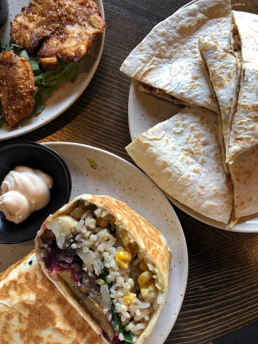 Mushroom Burrito