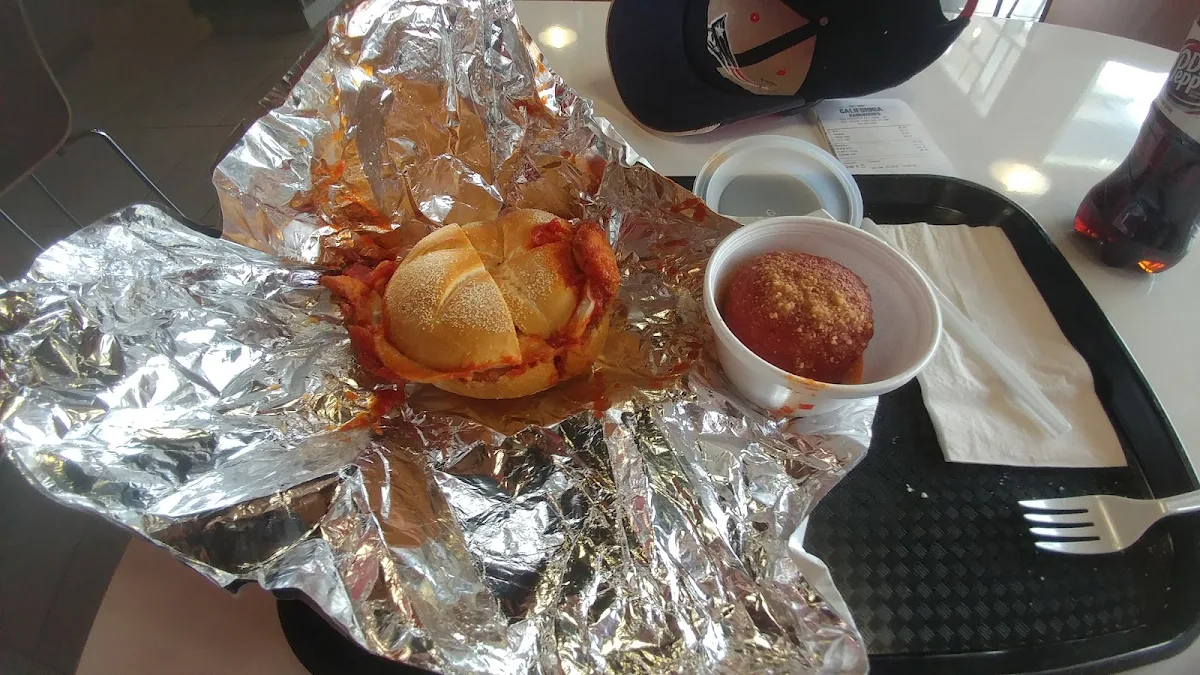 Mini Chicken Sandwich and Rice Ball