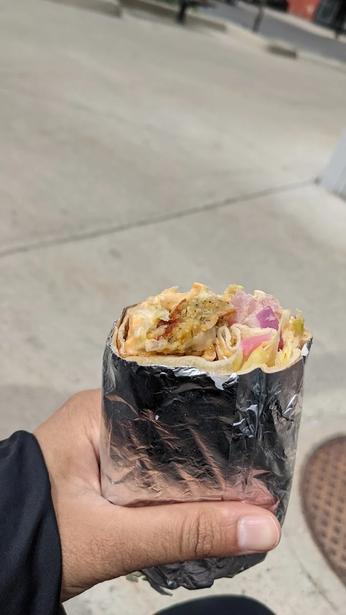 Falafel Wrap, Zesty Shawarma'z