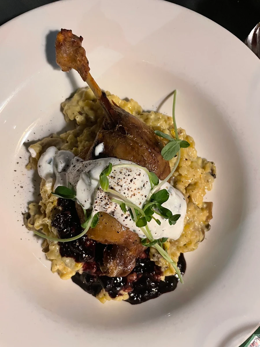 Duck Risotto, Gnosh at West 5