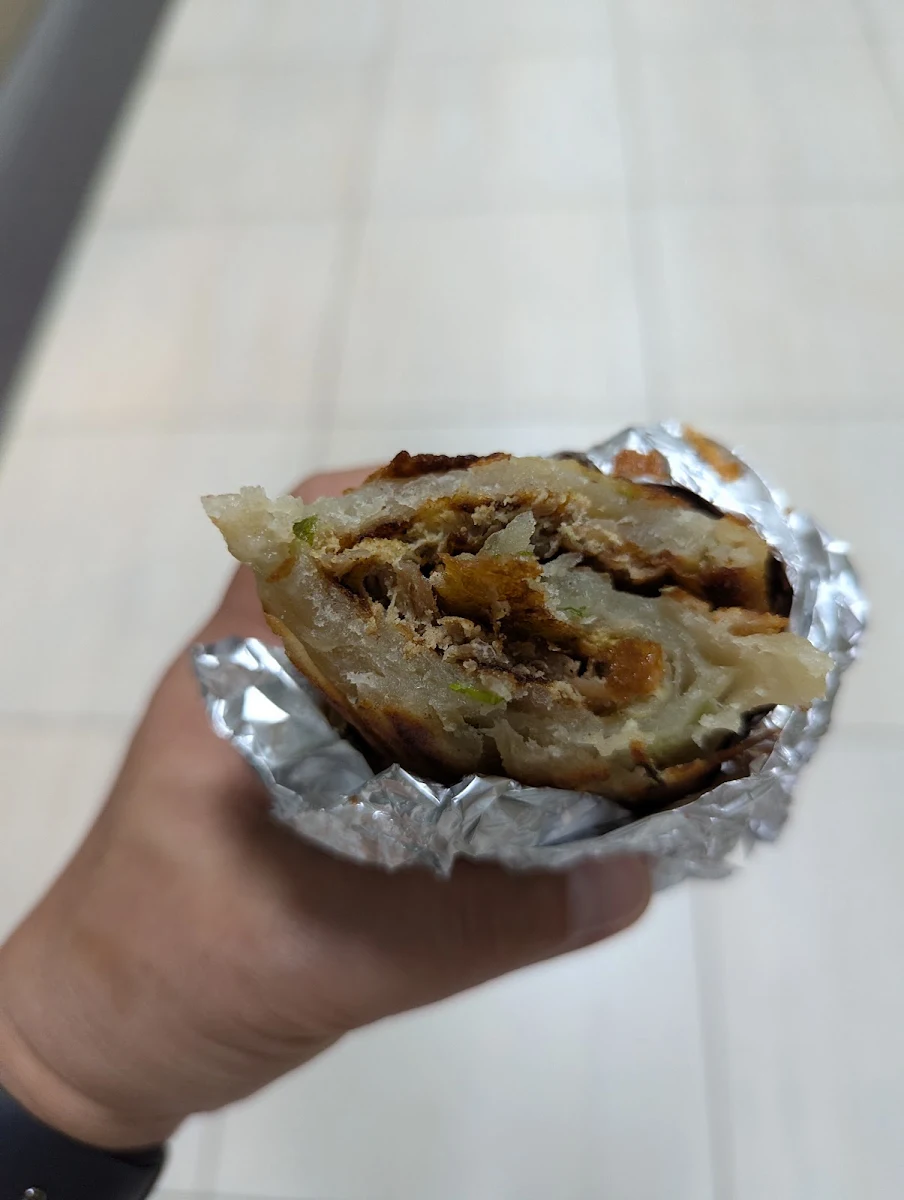 Dried Radish Egg Burrito