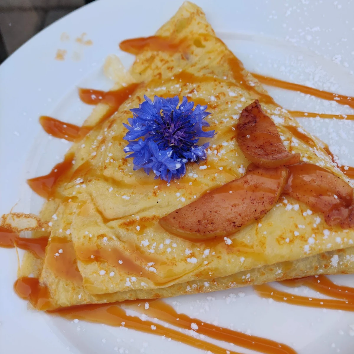 Crêpe Pommes Caramel