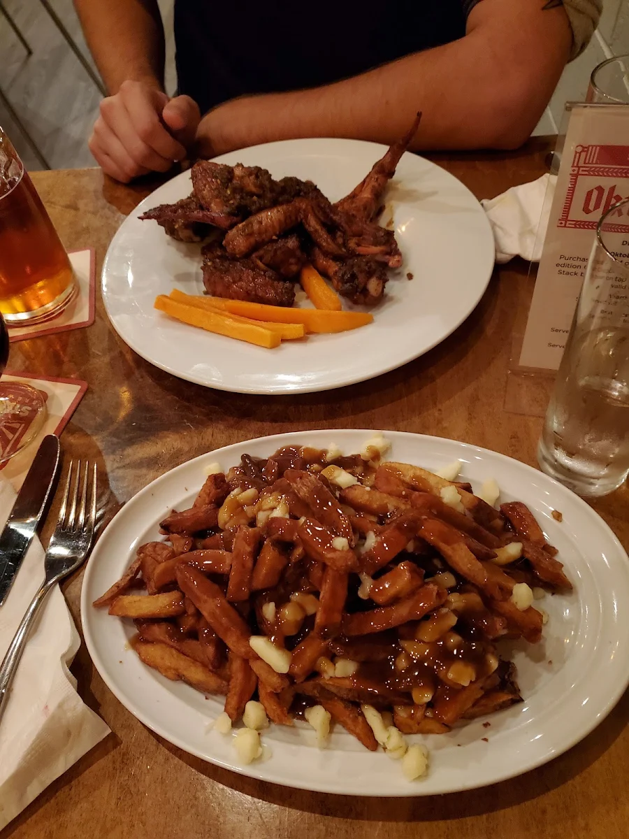 Poutine, Stack Brewery and Taproom