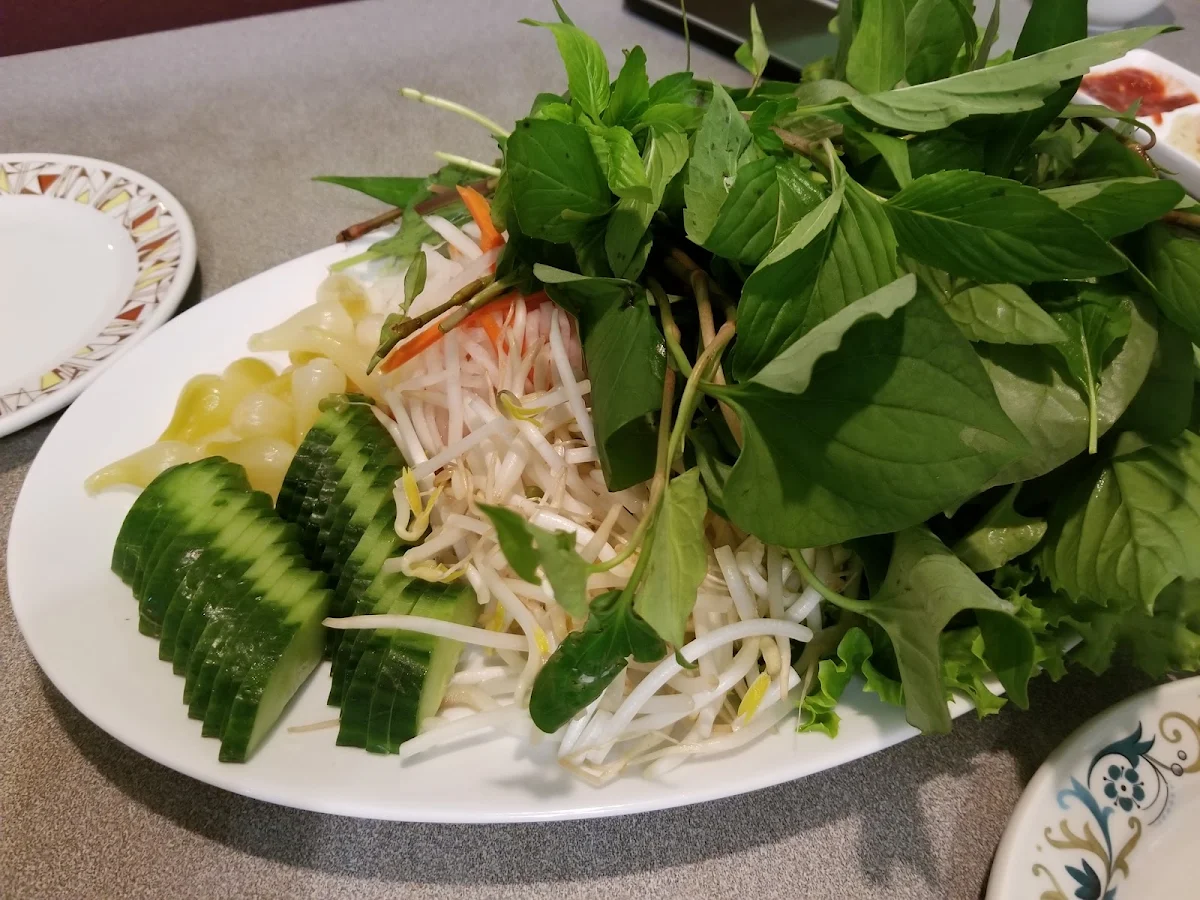 Veggies, Song Huong Restaurant